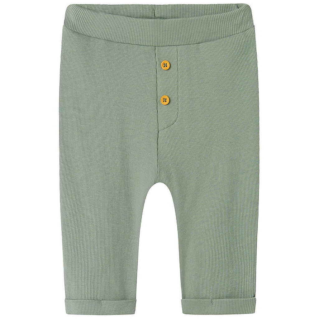 Name It Bukser - Rib - NbmJular - Slate Gray