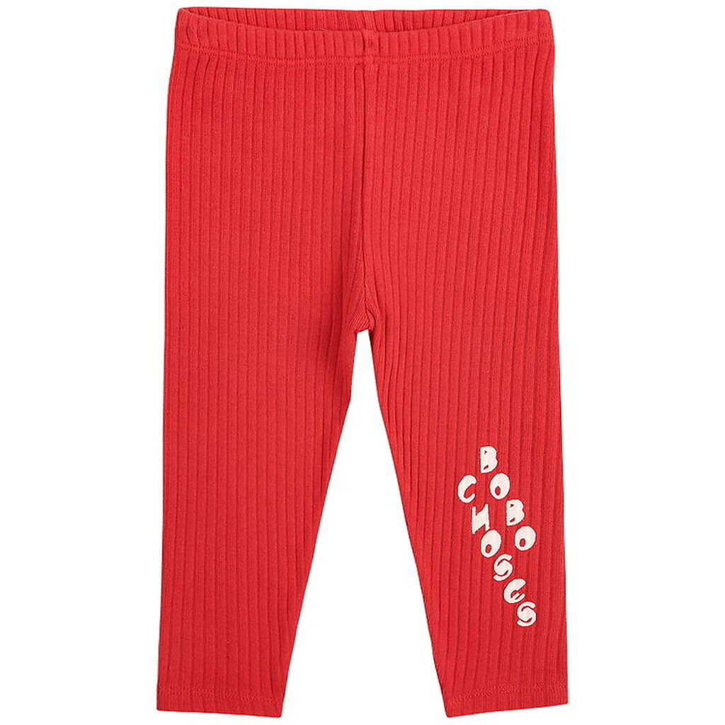 Bobo Choses Leggings - Rib - Rød