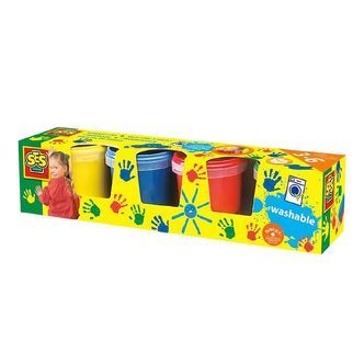 SES Creative Fingermaling - 4 x 145 ml