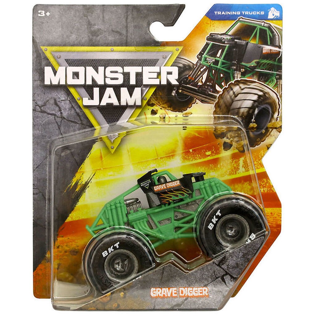 Monster Jam Bil - Training Trucks - 1:64 - Grave Digger