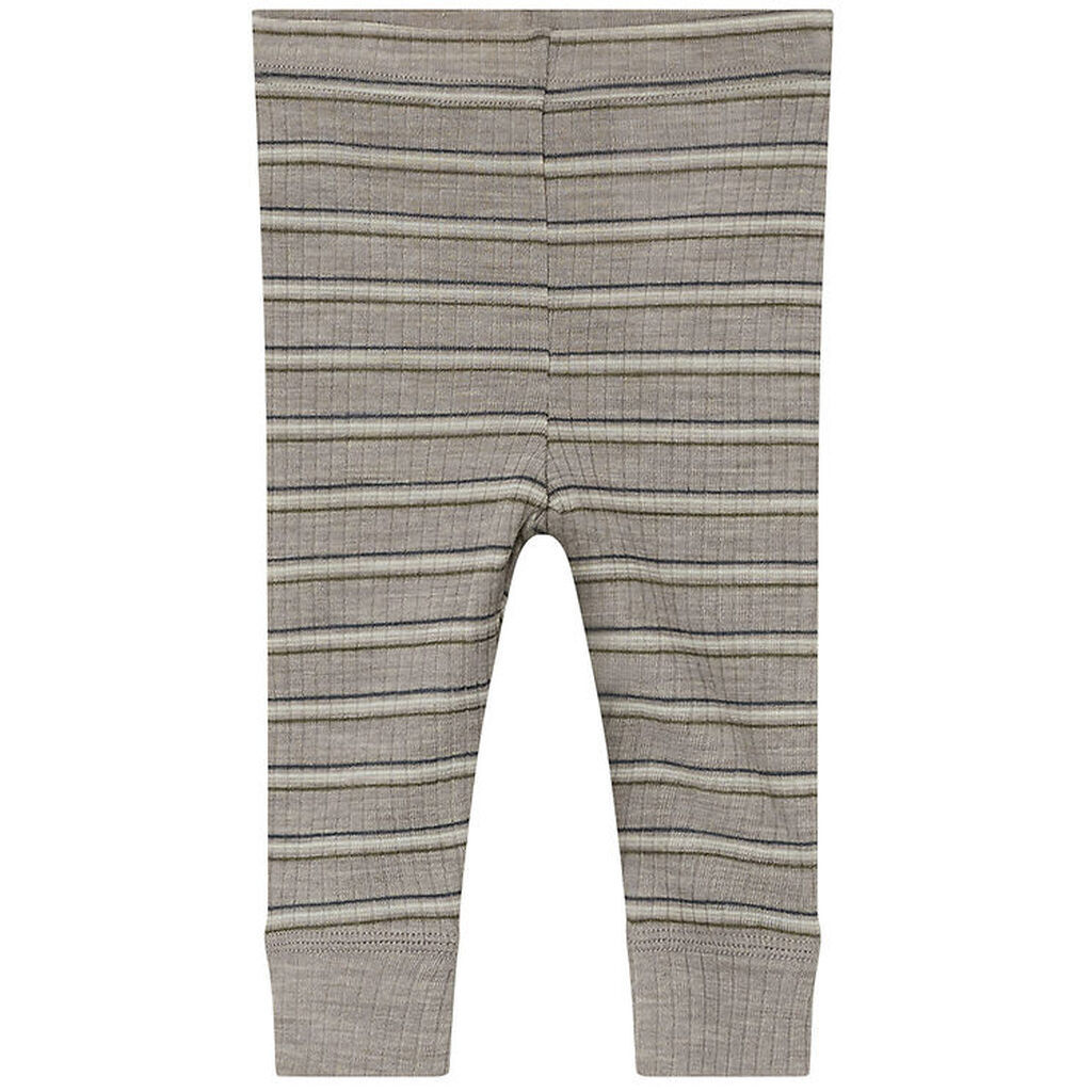 Name It Bukser - Uld/Modal - Rib - NbmWomi - Satellite/STRIPES