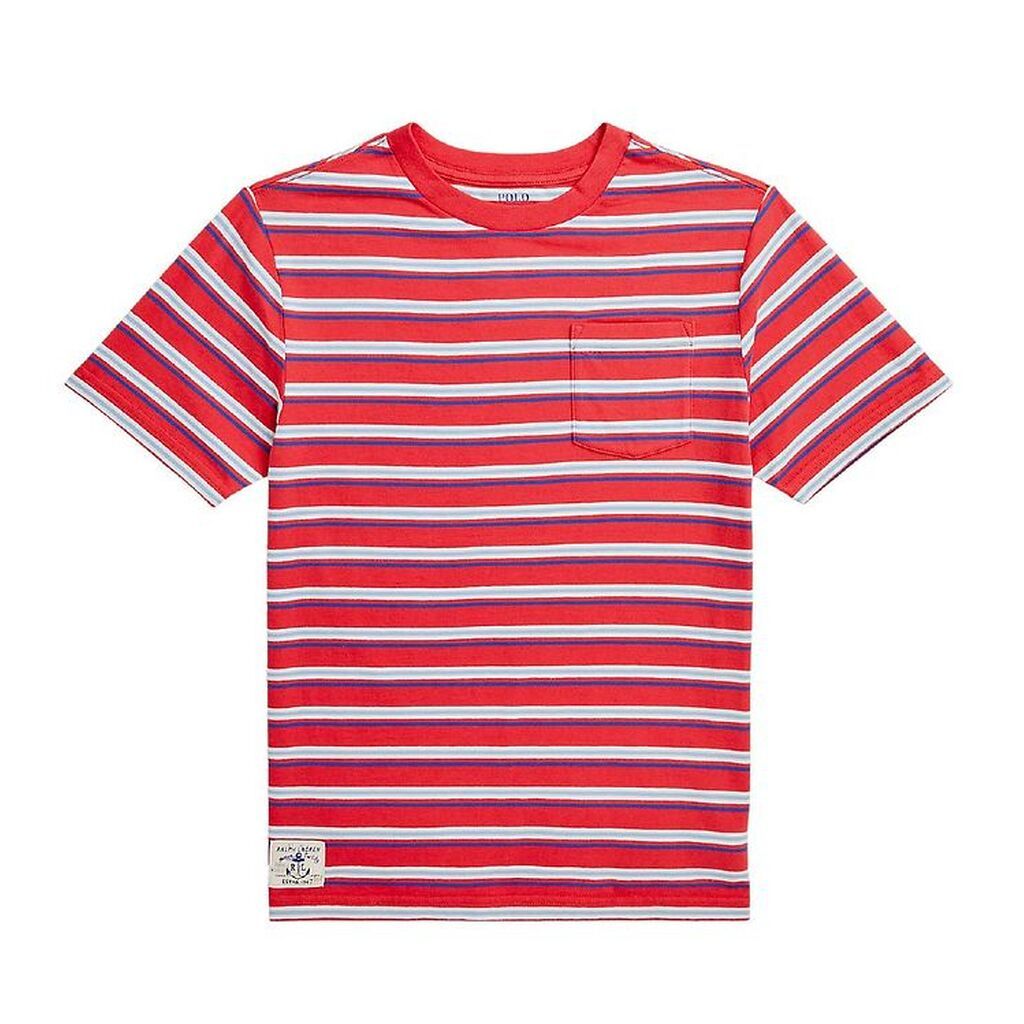 Polo Ralph Lauren T-shirt - Key West - Rødstribet