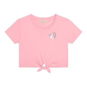 Michael Kors T-shirt - Cropped - Washed Pink