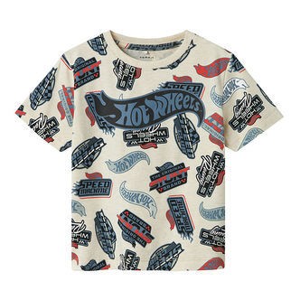Name It T-shirt - NmmAry - Hot Wheels - Peyote Melange