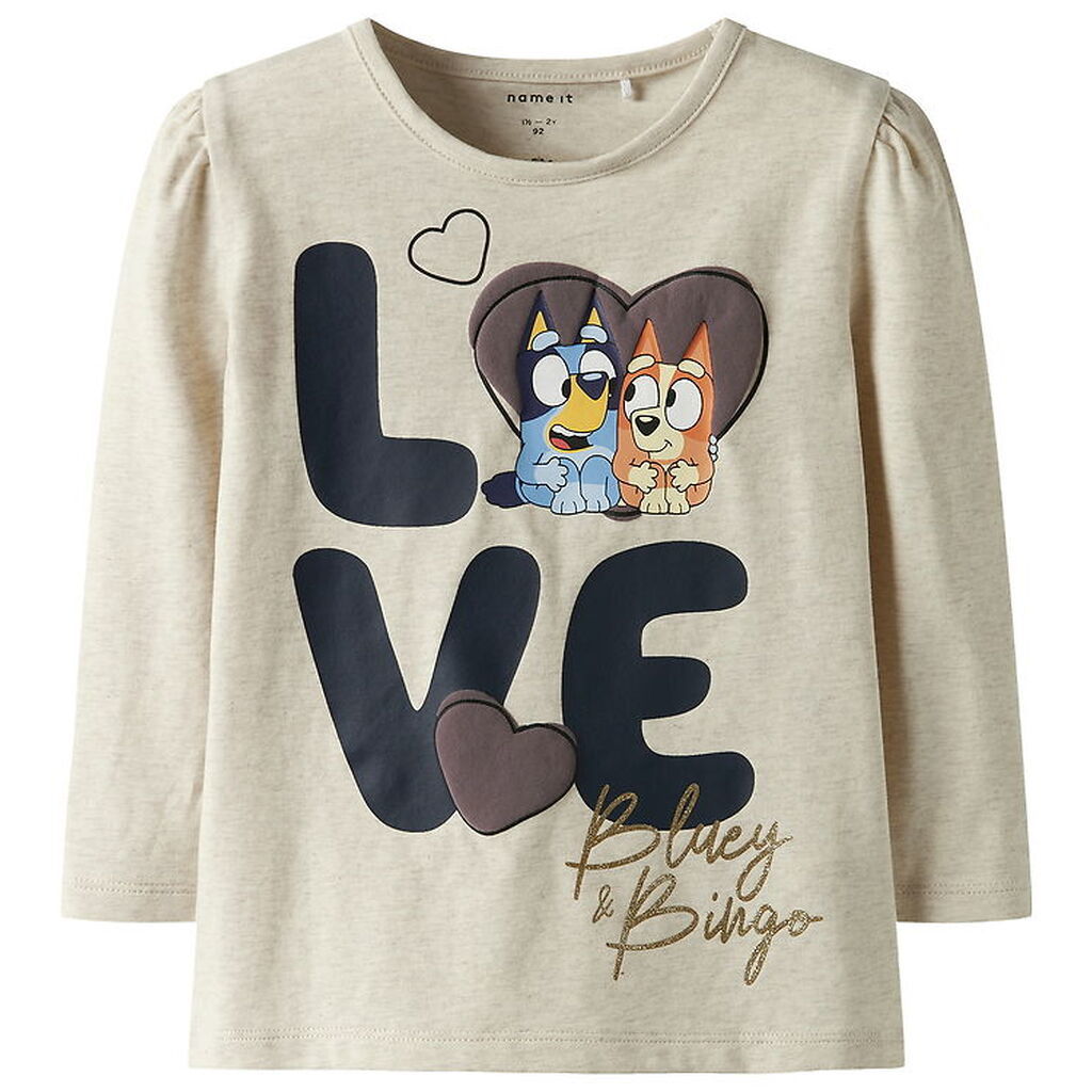 Name it Bluse - NmfNema - Bluey - Peyote Melange