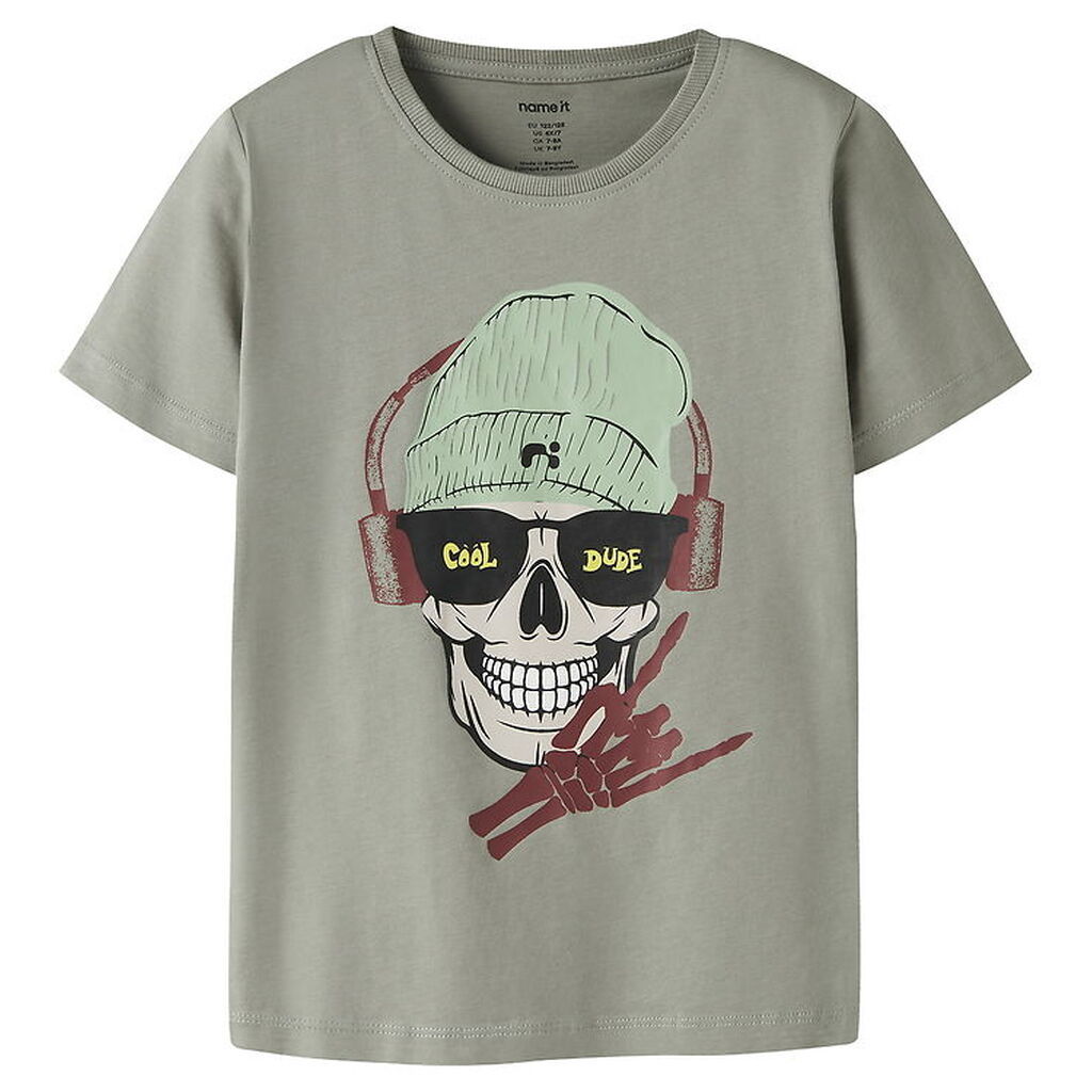 Name It T-shirt - NkmTed - Shadow m. Print