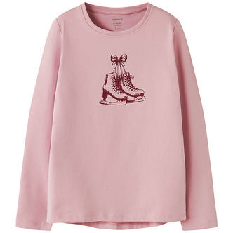 Name it Bluse - NkfVix - Keepsake Lilac/Ice Skates