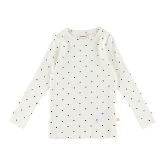 Lil' Atelier Bluse - NmfGago - Coconut Milk/Heart