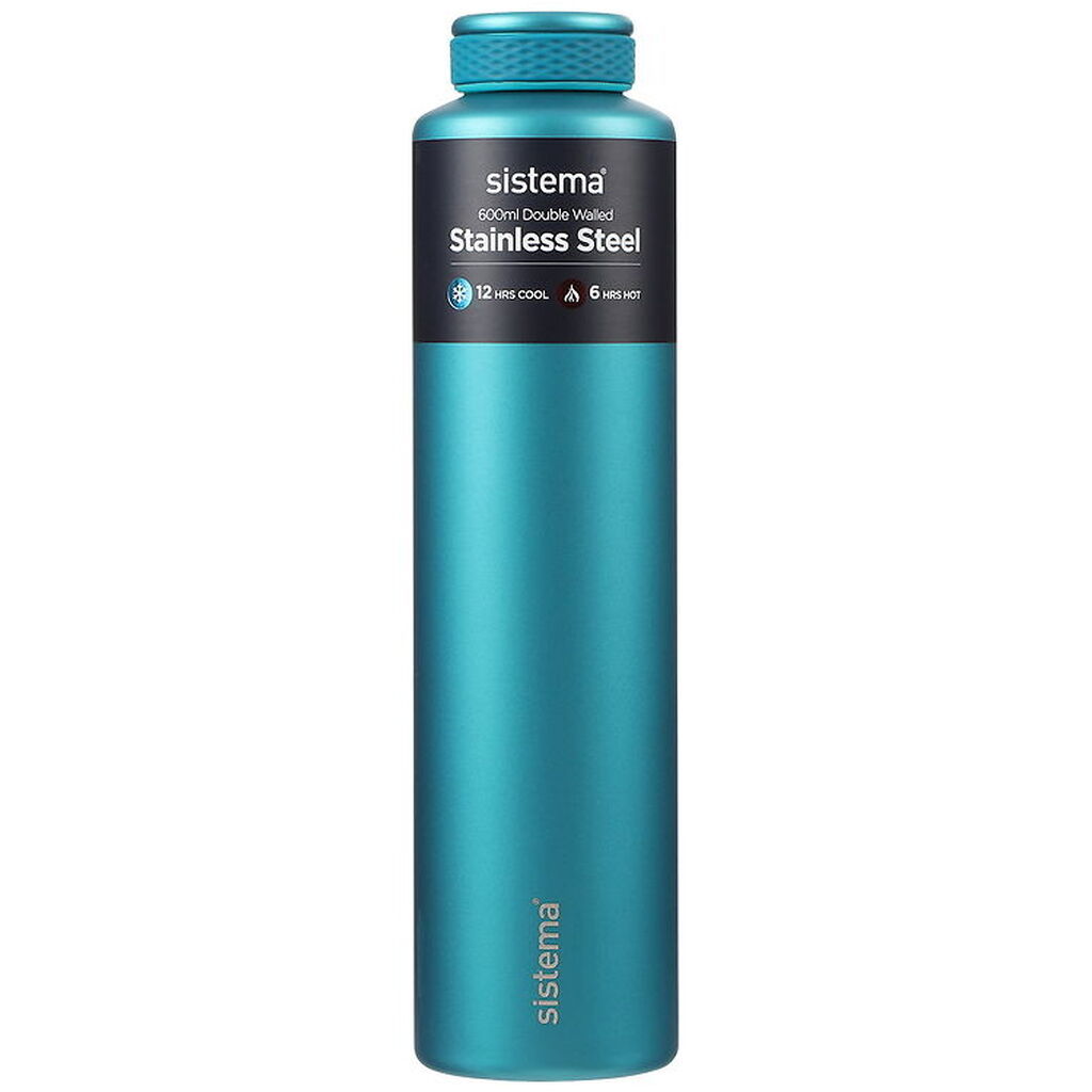 Sistema Termoflaske - Stainless Steel - 600 ml - Wild Teal