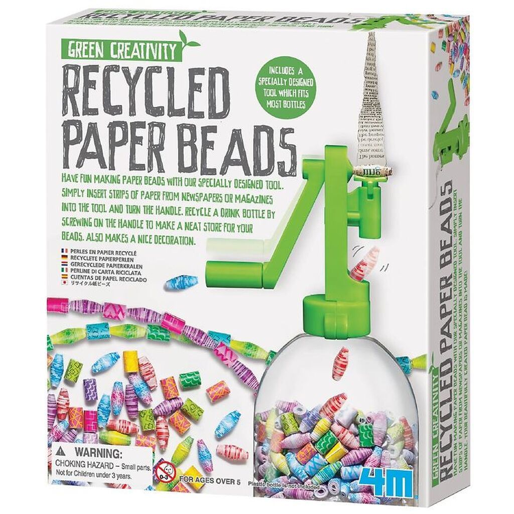 4M - Green Creativity - Genbrugspapir Perlelaver