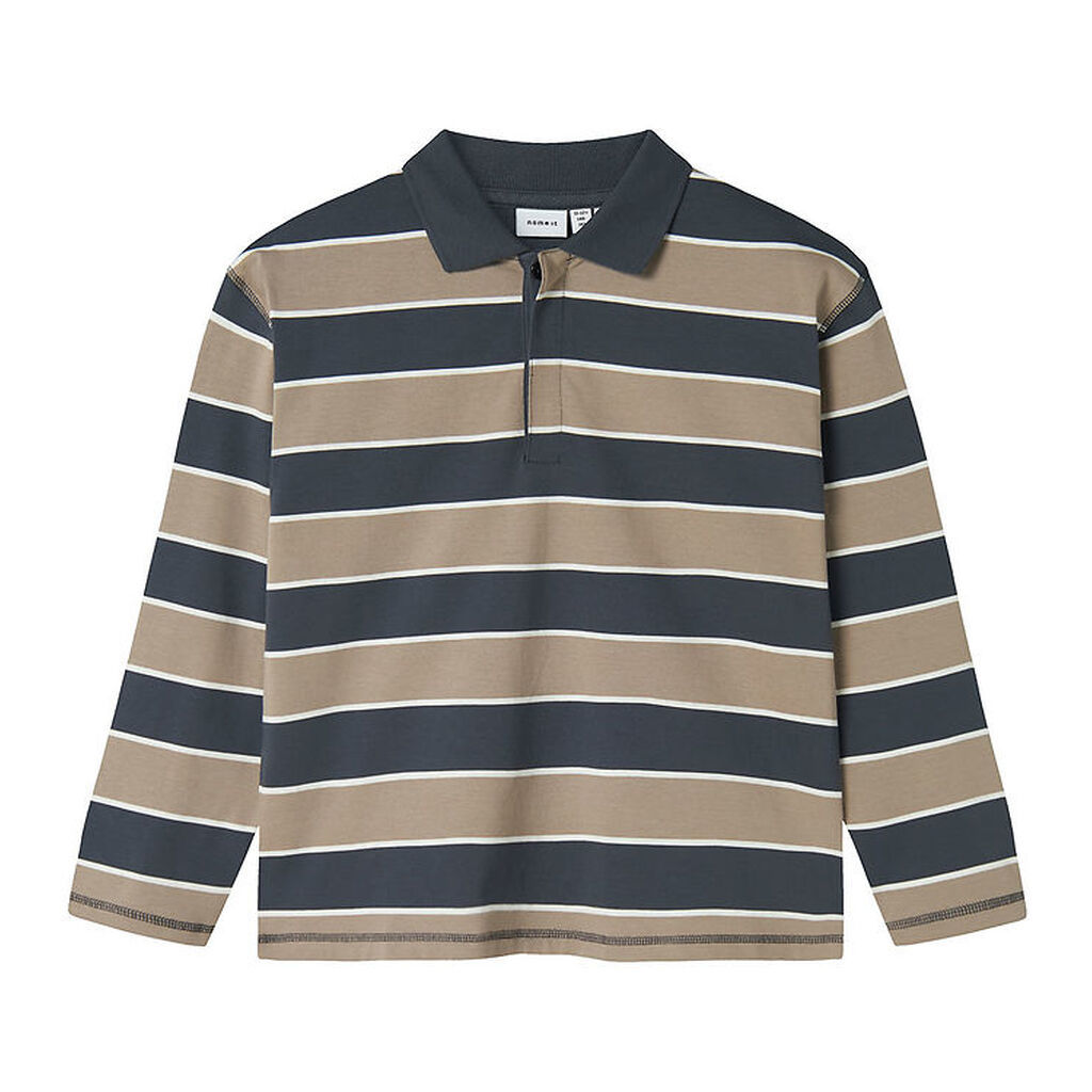 Name It Polobluse - NkmOllie - Roasted Cashew