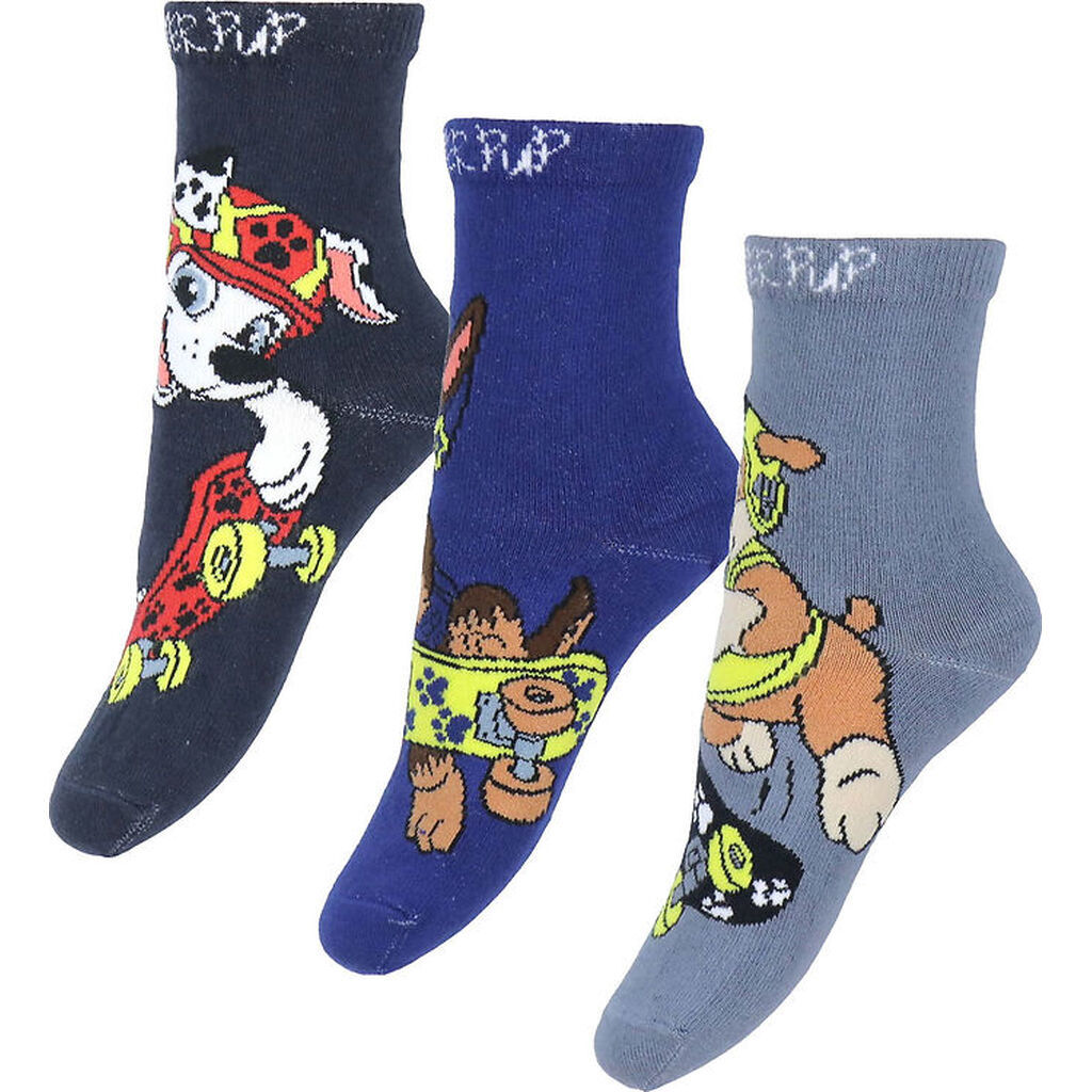 Name It Strømper - 3-pak - NmmNorwin - Paw Patrol - Flint Stone