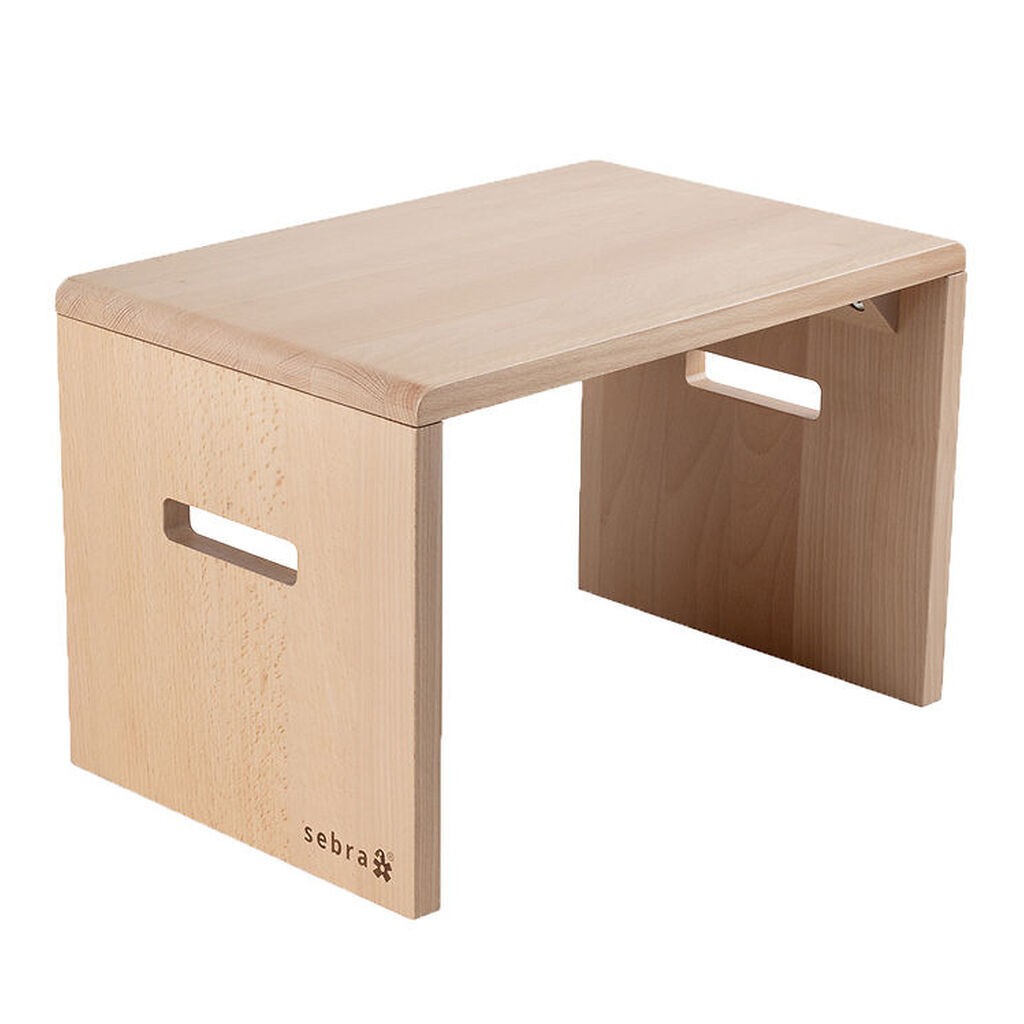 Sebra Skammel - 23,5x23,5x36 - Træ