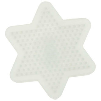 Hama Bio Midi Perleplade - Lille Stjerne - 10x9cm