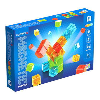 Geomag Magnetsæt - Blocks - 16 Dele