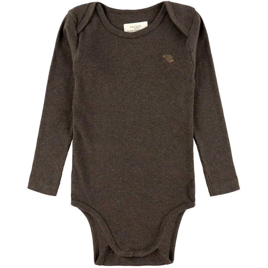 VACVAC Body L/Æ - Carlet - Rib - Dark Brown Melange