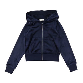 GANT Cardigan - Velour - Evening Blue