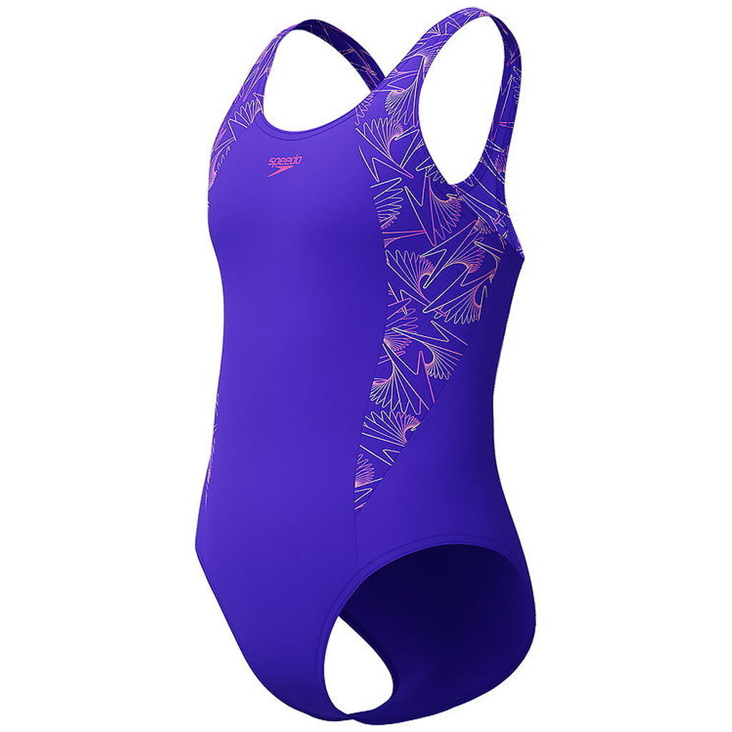 Speedo Badedragt - HyperBoom Splice Muscleback - Lilla/Pink