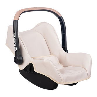 Smoby Autostol Til Dukker - Maxi-Cosi - Beige