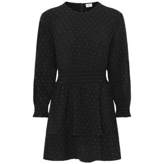 Grunt Kjole - GrSpelug - Dot - Black