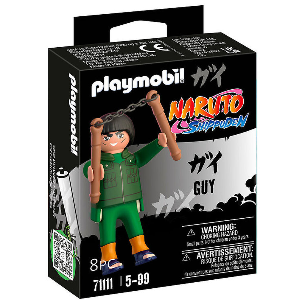 Playmobil Naruto - Guy - 71111 - 8 Dele