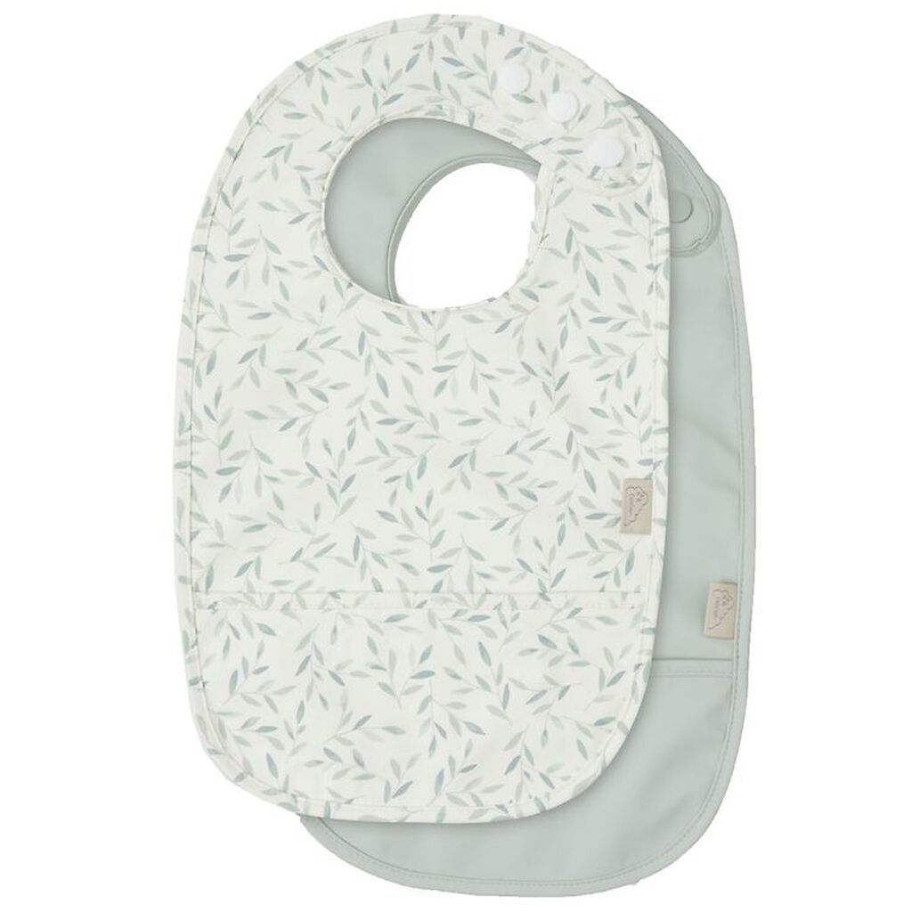 Cam Cam Hagesmække - 2-pak - Green Leaves/Dusty Green