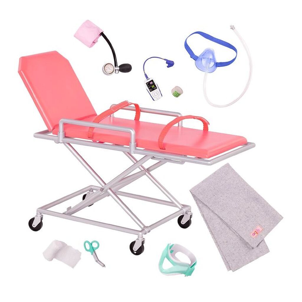 Our Generation Ambulance Båre m. Tilbehør