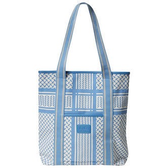 Lala Berlin Shopper - Tote Carmela 2.0 - Heritage Stripe Blue