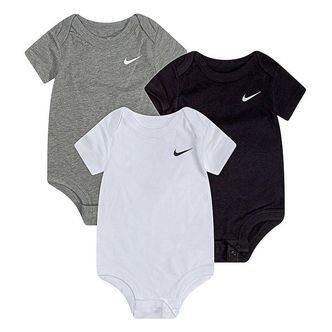 Nike Bodyer k/æ - Swoosh - 3-Pak - Sort/Hvid/Grå