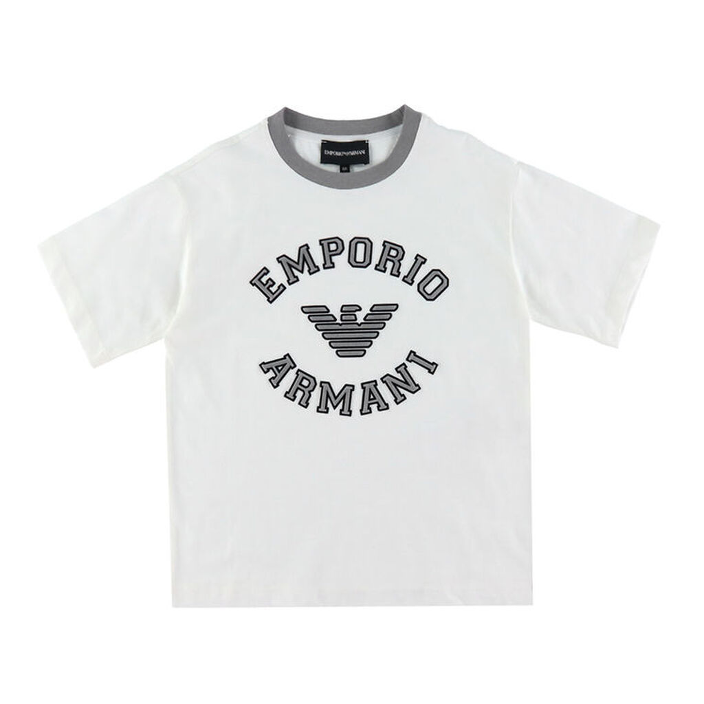 Emporio Armani T-shirt - Hvid/Grå