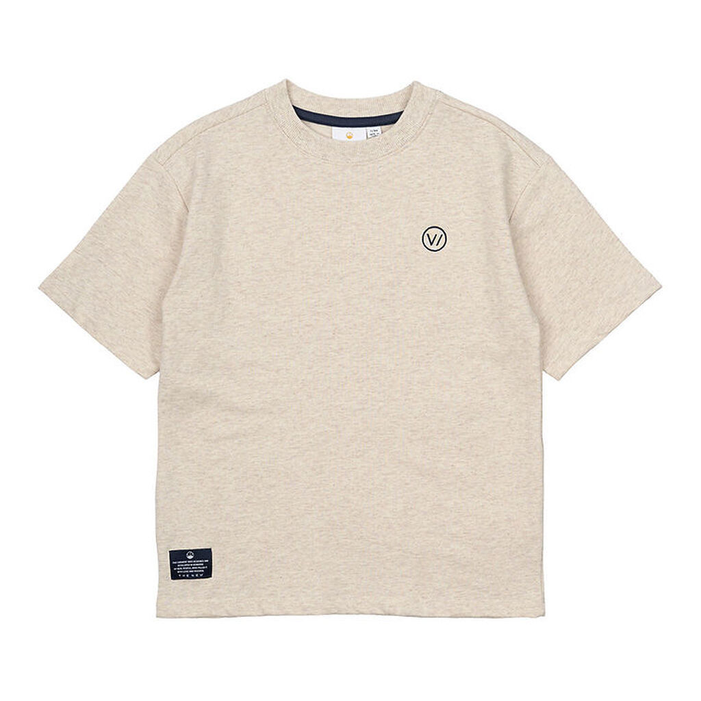 The New T-shirt - TnNorvalde - Oatmeal Melange