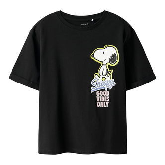 Name It T-shirt - NkfDylana - Snoopy - Sort