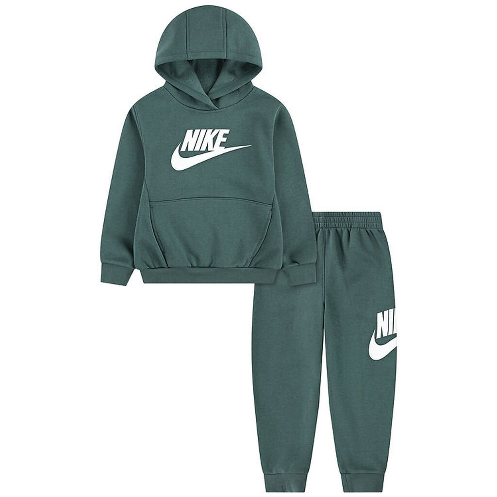 Nike Sweatsæt - Mineral Slate m. Logo