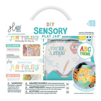 Glo Pals Sansekrukke m. Lys + Tilbehør - Gavesæt - ABC