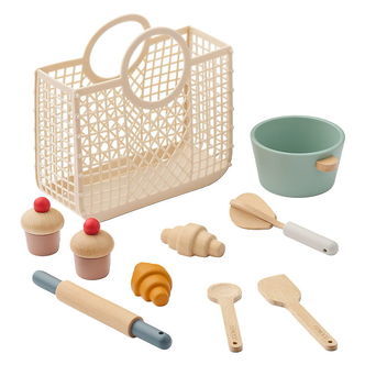 Liewood Kurv m. Legemad - Lisbeth Baking Play Set - Sandy Multi