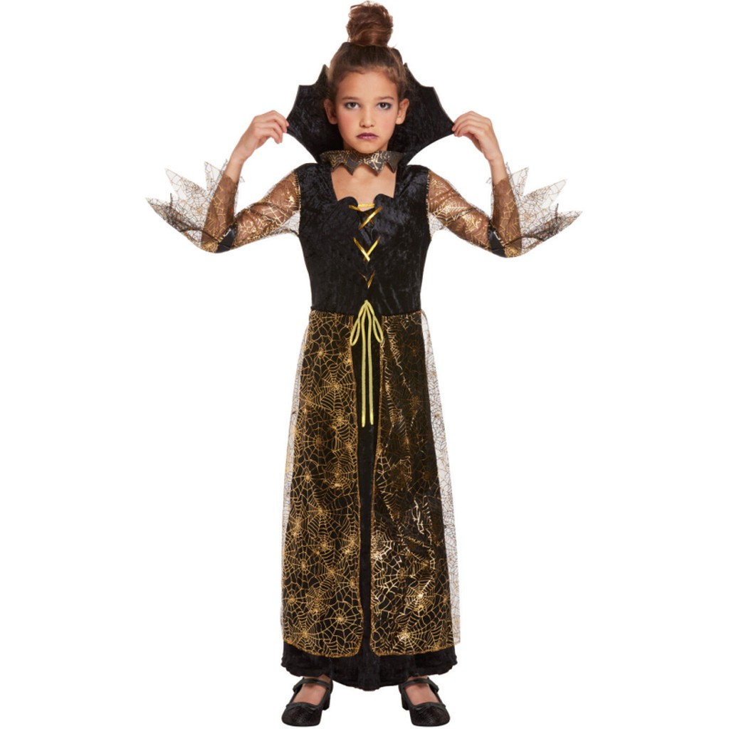 Spiderella kostume 10-12 år
