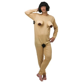 Nøgen kvinde kostume L/XL