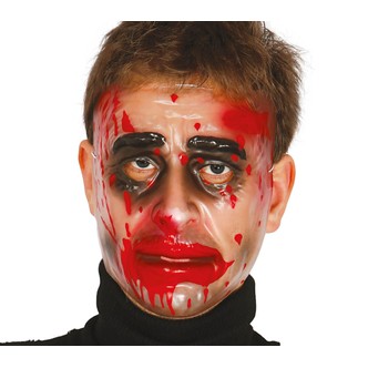 Blodigt ansigt maske, mand