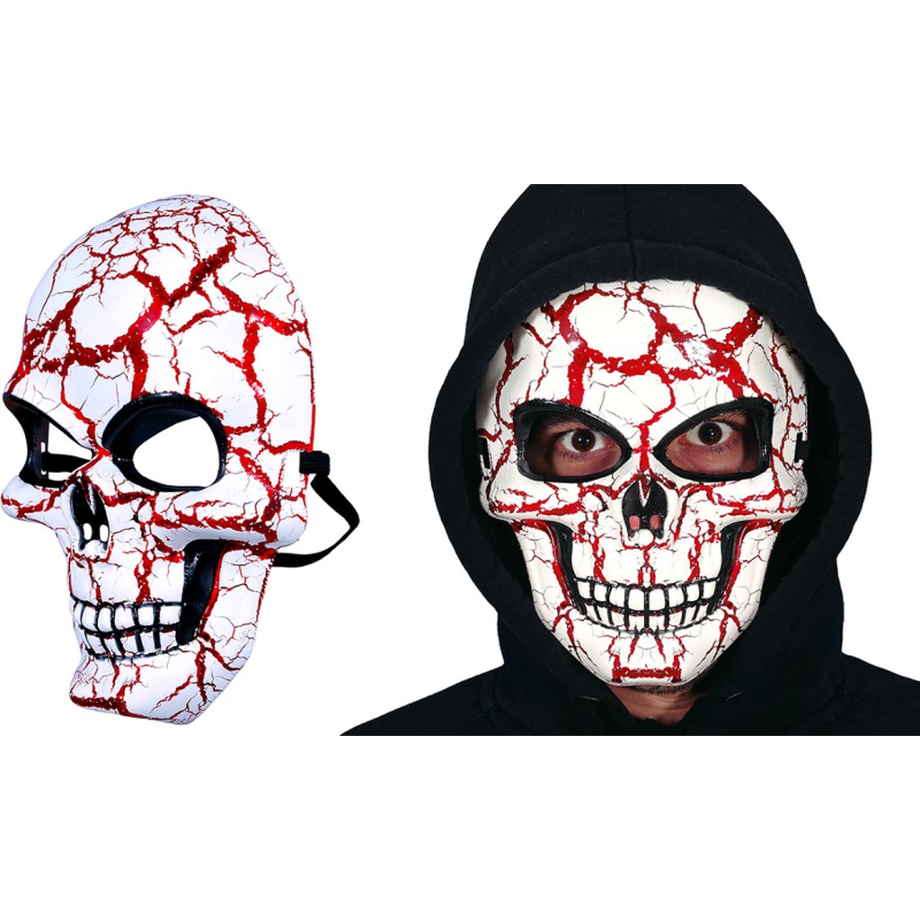 Blodig kraniemaske