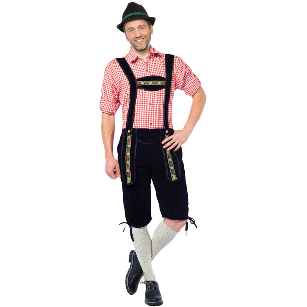 Lederhosen Johann sort, XL