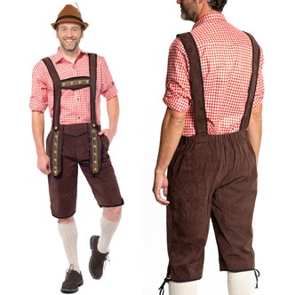 Lederhosen Johann brun, M