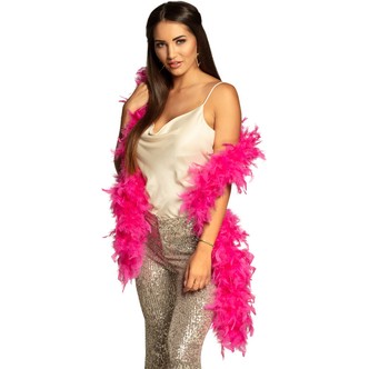 Fjerboa 180 cm, pink