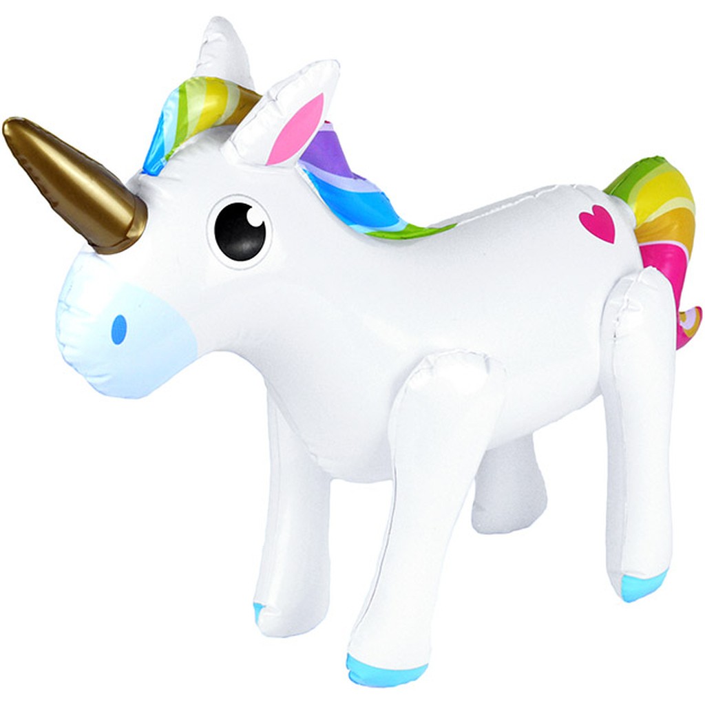 Unicorn oppustelig 53x35 cm