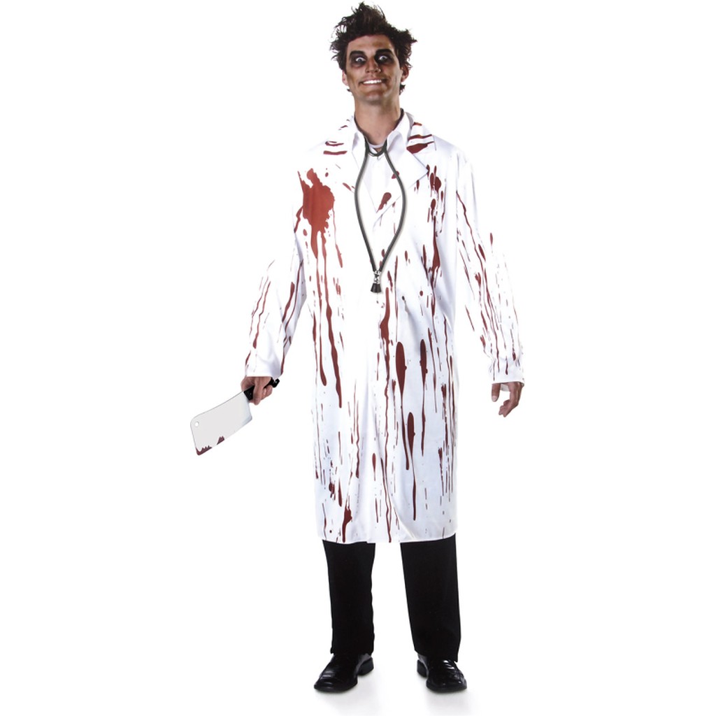 Blodigt læge-kostume