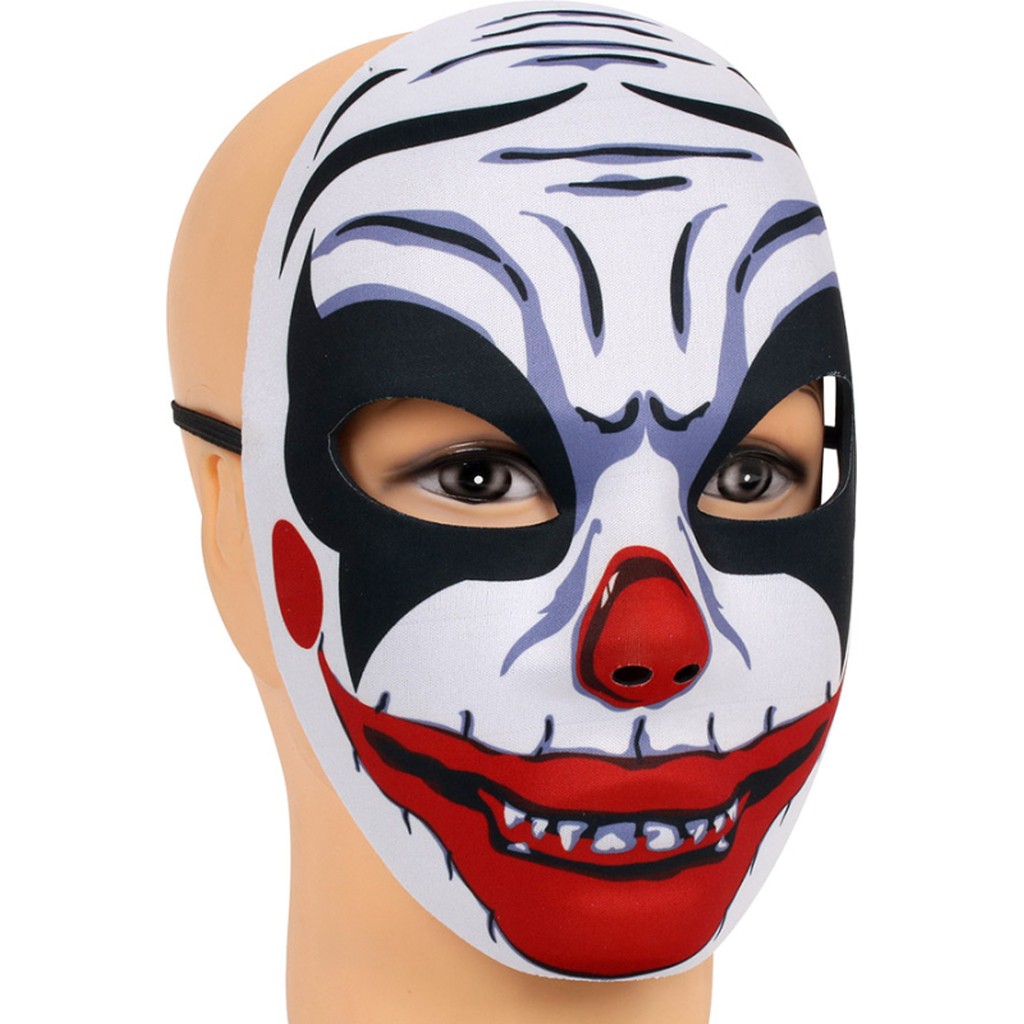 Scary clown maske