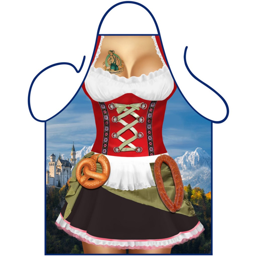 Forklæde oktoberfest kvinde