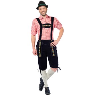 Lederhosen Johann sort, L