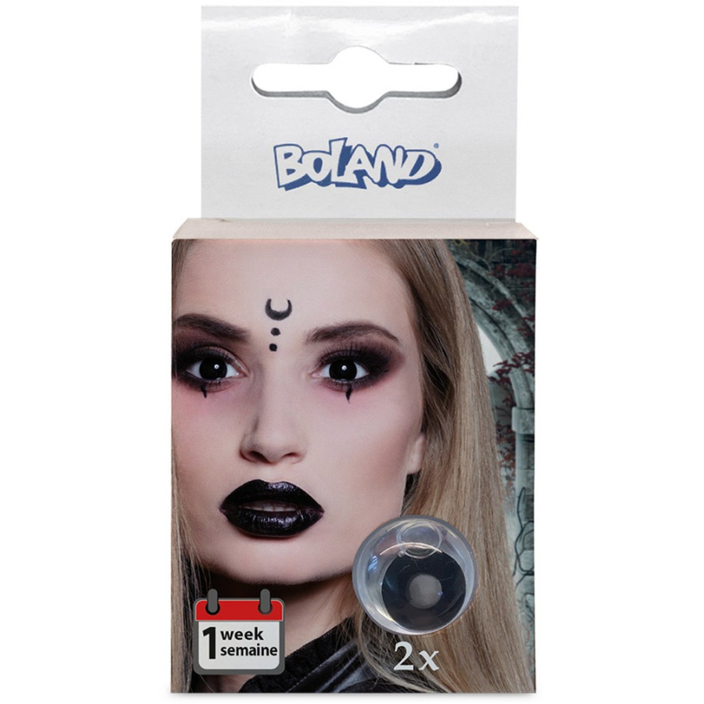 Witch linser sort 1-uges