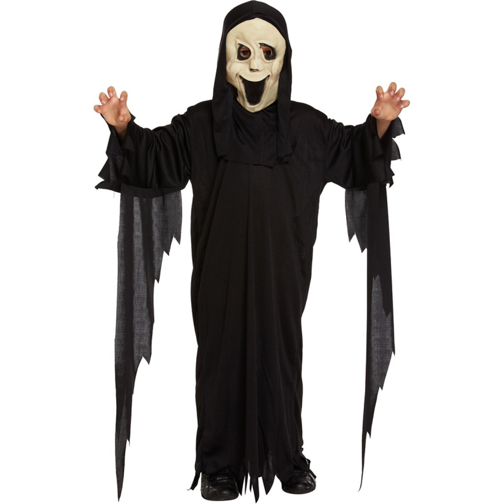Demon Ghost kostume 10-12 år