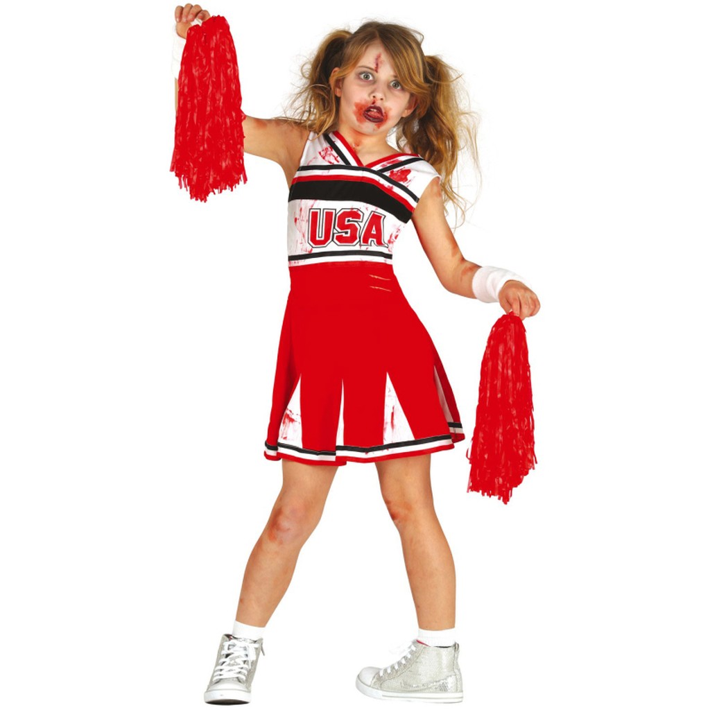 Zombie Cheerleader 7-9 år